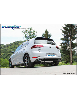 Tubo centrale diretto - 2017 125CV Volkswagen GOLF 7.5 (Cod. I-TCVW.16)