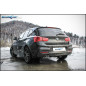 Terminale con uscita 2x diam. 70 X-RACE + Valvola motorino oem BMW F20 1 - 2016 (Cod. I-VALV.BMF20.X