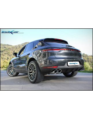 Posteriore senza silenziatore DX+SX + Valvola con montaggio motorino elettrico di serie - 2019-2020 