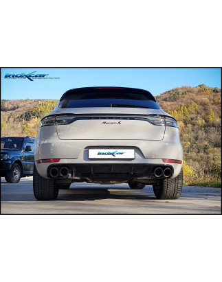 Posteriore senza silenziatore DX+SX + Valvola con montaggio motorino elettrico di serie - 2019-2020 