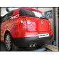 Posteriore con uscita 2 x diam. 80 RACING VOLKSWAGEN GOLF 5 1.4 TSI GT - 2006 170CV (Cod. I-WGO.23.R