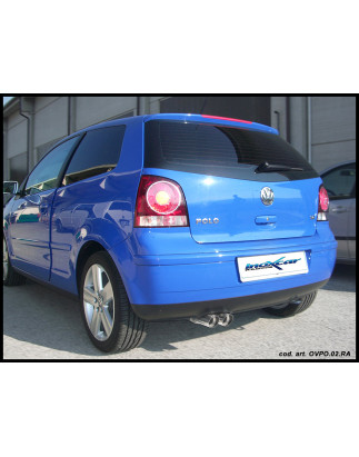 Posteriore con uscita singola diam. 102 VOLKSWAGEN POLO - 2006-2008 80CV POLO(type 9N) (Cod. I-WPO.0
