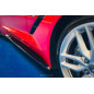 Diffusori minigonne V.1 Chevrolet Corvette Stingray C7 (Cod. M-CH-CO-C7-SD1+SD1RG)