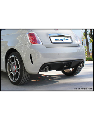 Tubo sostituzione catalizzatore Ø 70 &gt 60 - 2009 180CV Abarth 695 (Cod. I-AF695.PLUS)
