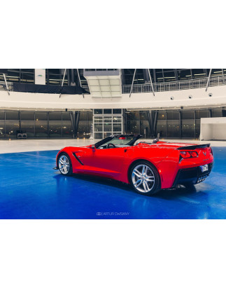 Splitters posteriori laterali Chevrolet Corvette Stingray C7 (Cod. M-CH-CO-C7-RSD1G)