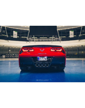 Splitters posteriori laterali Chevrolet Corvette Stingray C7 (Cod. M-CH-CO-C7-RSD1G)