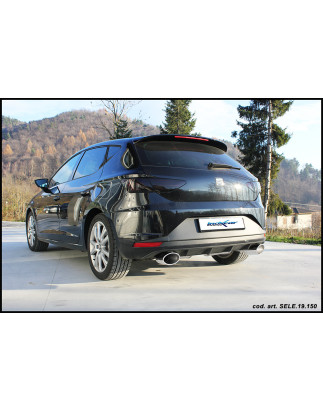 Tubo sostituzione catalizzatore con cat. 100 CPSI SEAT LEON - 2014 280CV (type 5F) (Cod. I-AFLEON.CA