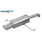 Posteriore con uscita singola ovale 120x80 mm ALFA ROMEO 147 1.6 TS - 2001 120CV (Cod. I-AL147.01.12