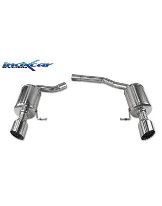Posteriore con uscita diam. 102 RACING DX+SX AUDI A5 QUATTRO 3.0 TDI V6 - 2008 239CV (Cod. I-AUA5.02