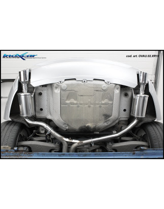 Posteriore con uscita diam. 102 RACING DX+SX AUDI A5 QUATTRO 3.0 TDI V6 - 2008 239CV (Cod. I-AUA5.02