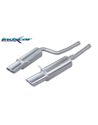 Posteriore con uscita singola ovale 150x105 mm DX+SX AUDI A6 - 2002-2004 450CV (type 4B) (Cod. I-AUA