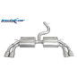 Posteriore con uscita 2 x diam. 80 RACING DX+SX AUDI A3 - 2013 300CV S3 (Type 8V) (Cod. I-AUS3.05.RA