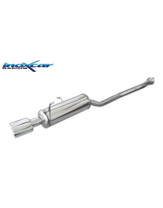 Posteriore con uscita ovale 120x80 OBLIQUO BMW Z3 ROADSTER 1.9 - 1995-1999 140CV (Cod. I-BMZ3.01.SB)