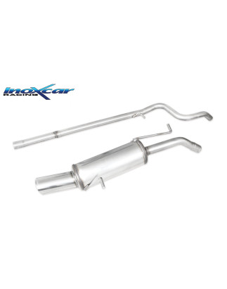 Tubo centrale diretto + Posteriore con uscita diam. 100 RACING - 55 PEUGEOT 207 1.6 16V THP 2006 150