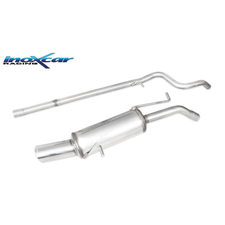 Tubo centrale diretto + Posteriore con uscita diam. 100 RACING - 55 PEUGEOT 207 1.6 16V THP 2006 150