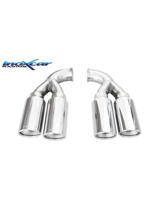 Uscite diam. 90 X-RACE DX+SX - compatibile con POCAY.02 e impianto di serie 2010 245CV Porsche CAYEN