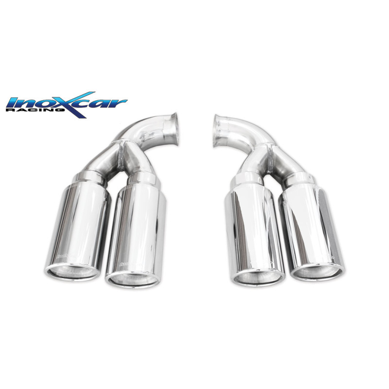 Uscite diam. 90 X-RACE DX+SX - compatibile con POCAY.02 e impianto di serie 2010 245CV Porsche CAYEN