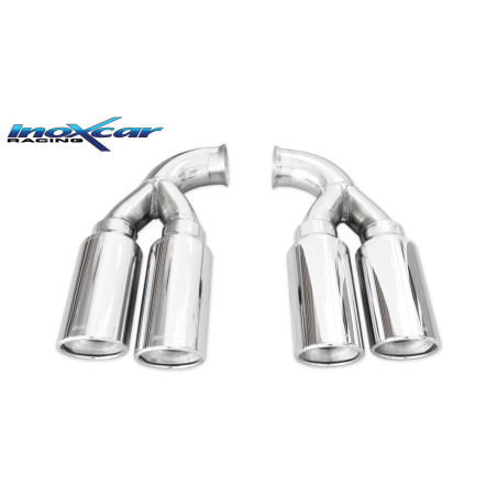 Uscite diam. 90 X-RACE DX+SX - compatibile con POCAY.02 e impianto di serie 2010 245CV Porsche CAYEN