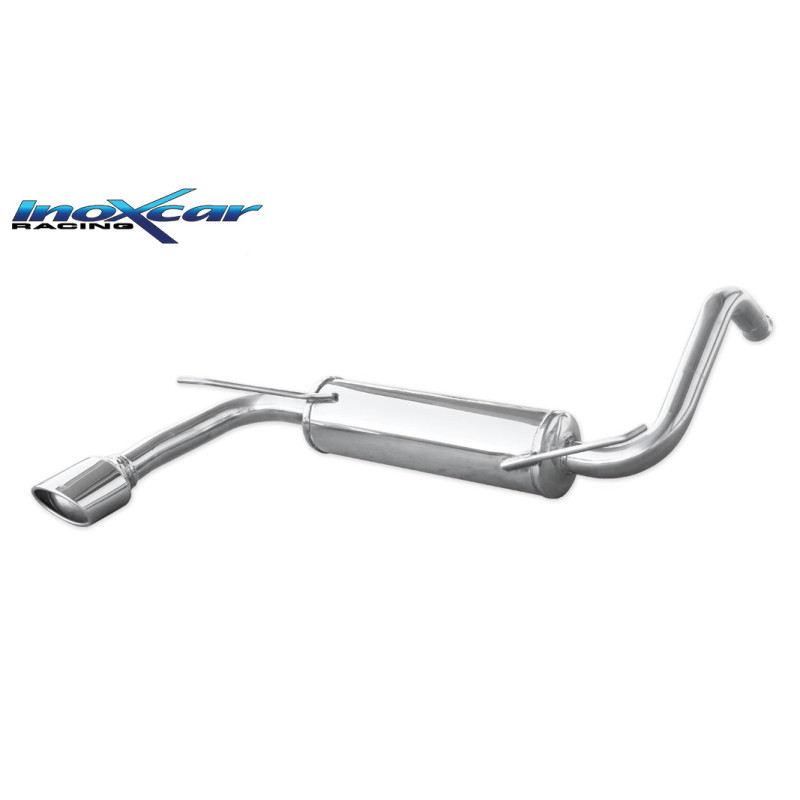 Posteriore con uscita singola ovale 120x80 mm CITROEN C1 1.0 - 2005 68CV (Cod. I-CIC1.01.120)