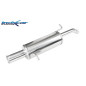 Posteriore con uscita singola diam. 76 RETRò STYLE CITROEN C2 1.6 16V VTR - 2003 110CV (Cod. I-CIC2