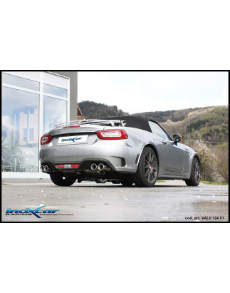 Posteriore con uscita 2 x diam. 90 dx+sx - 2016 170CV Abarth 124 (Cod. I-F124.04.90)