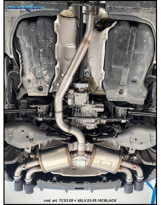 Posteriore con uscita singola diam. 102 FIAT COUPE 1.8 16V - 1997 131CV (Cod. I-FICO.01.102)