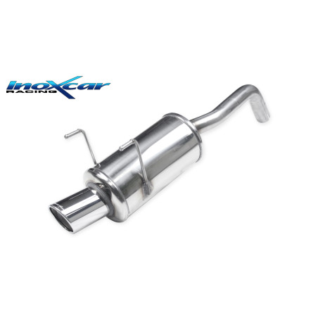 Posteriore con uscita singola diam. 90 X-RACE FIAT 500 1.4 16V - 2007 100CV (Cod. I-FICQ.02.XR90 )