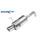 Posteriore con uscita singola diam. 90 X-RACE FIAT 500 1.4 16V - 2007 100CV (Cod. I-FICQ.02.XR90 )