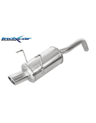 Posteriore con uscita singola ovale 90x70 mm FIAT 500 1.2 - 2007-2013 69CV (Cod. I-FICQ.07.90)