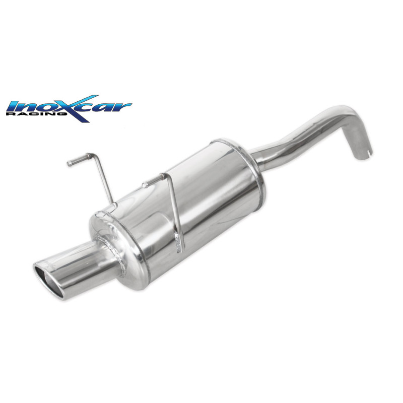 Posteriore con uscita singola ovale 90x70 mm FIAT 500 1.2 - 2007-2013 69CV (Cod. I-FICQ.07.90)