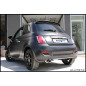 Posteriore con uscita singola ovale 90x70 mm FIAT 500 1.2 - 2013 69CV (Cod. I-FICQ.11.90)