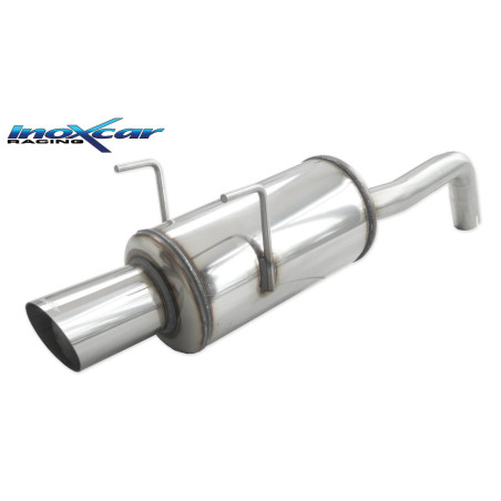 Posteriore con uscita singola diam. 90 RALLY FIAT PANDA 1.4 16V 100HP - 2006 (Cod. I-FIPA.02.90RA)