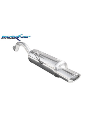 Posteriore con uscita singola ovale 120x80 mm FIAT PUNTO - 1999-2003 80CV (type 188) (Cod. I-FIPN.08