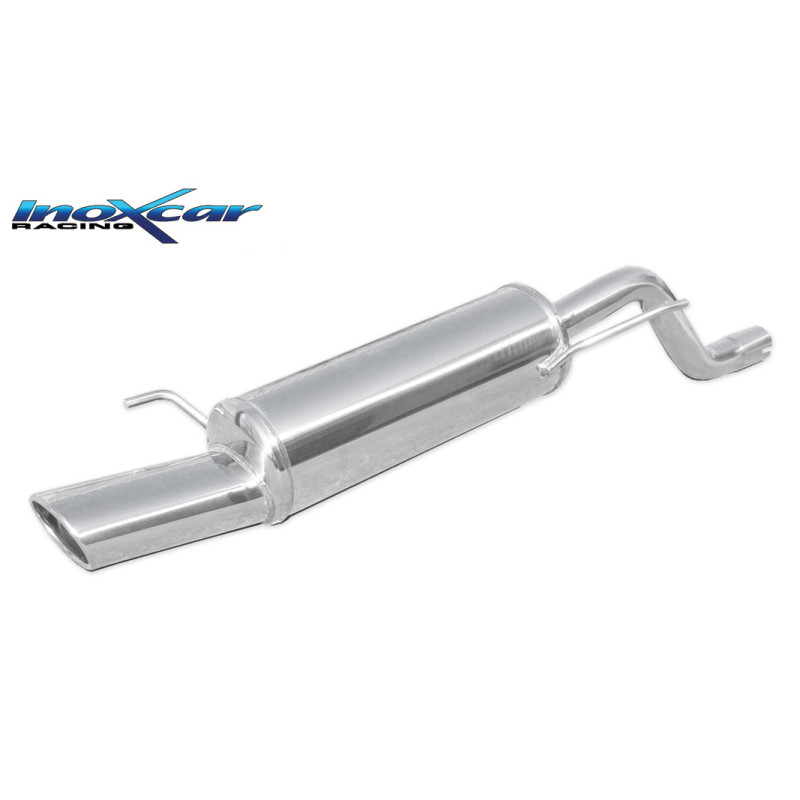 Posteriore con uscita singola ovale 120x80 mm FIAT GRANDE PUNTO - 2005 120CV (type 199) (Cod. I-FIPN