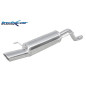 Posteriore con uscita singola ovale 120x80 mm FIAT GRANDE PUNTO - 2005 120CV (type 199) (Cod. I-FIPN