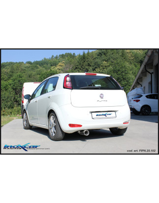 Posteriore con uscita singola diam. 102 FIAT GRANDE PUNTO - 2006 65CV (type 199) (Cod. I-FIPN.25.102