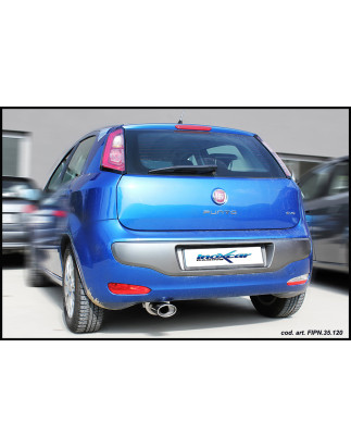Posteriore con uscita ovale 120x80 mm PUNTO EVO 1.4 - 2009 77CV Fiat (Cod. I-FIPN.35.120)