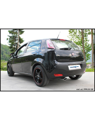 Posteriore con uscita ovale 120x80 mm PUNTO EVO 1.4 - 2009 77CV Fiat (Cod. I-FIPN.35.120)