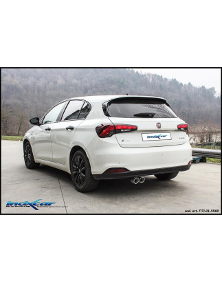 Posteriore con uscita 2 x diam. 80 X-RACE Fiat TIPO - 2015 (Cod. I-FITI.01.XR80)
