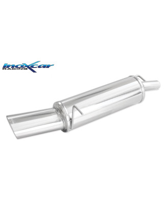 Posteriore con uscita singola ovale 120x80 mm FORD FIESTA 1.4 16V - 2002 80CV MK5 (Cod. I-FOFI.12.12
