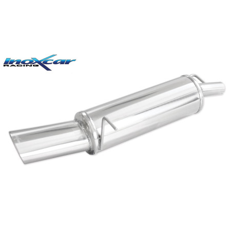 Posteriore con uscita singola ovale 120x80 mm FORD FIESTA 1.4 16V - 2002 80CV MK5 (Cod. I-FOFI.12.12
