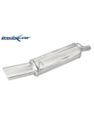 Posteriore con uscita singola ovale 120x80 mm FORD FIESTA 1.2 16V - 2002 75CV MK5 (Cod. I-FOFI.15.12