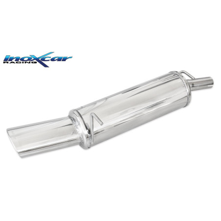 Posteriore con uscita singola ovale 120x80 mm FORD FIESTA 1.2 16V - 2002 75CV MK5 (Cod. I-FOFI.15.12