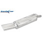 Posteriore con uscita singola ovale 120x80 mm FORD FIESTA 1.2 16V - 2002 75CV MK5 (Cod. I-FOFI.15.12