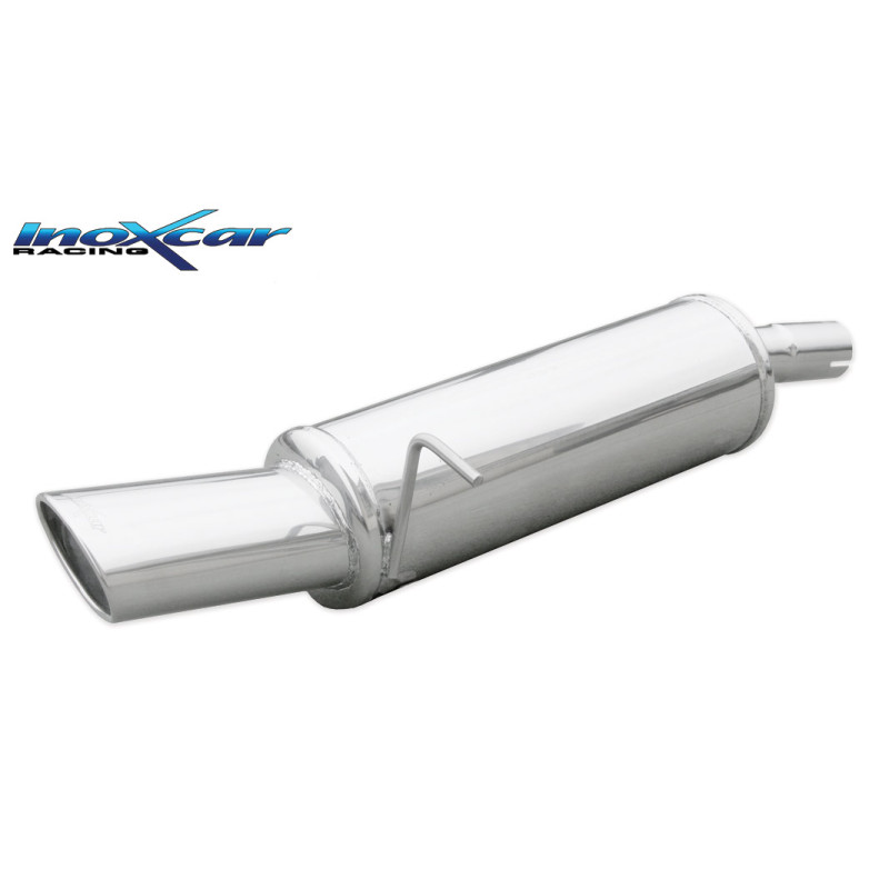 Posteriore con uscita singola ovale 120x80 mm FORD FIESTA 1.6 TDCI S - 2005 90CV MK5 (Cod. I-FOFI.17