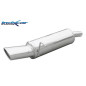Posteriore con uscita singola ovale 120x80 mm FORD FIESTA 1.6 TDCI S - 2005 90CV MK5 (Cod. I-FOFI.17