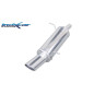 Posteriore con uscita singola ovale 120x80 mm FORD FIESTA 1.6 16V - 2009 120CV MK6 (Cod. I-FOFI.19.1