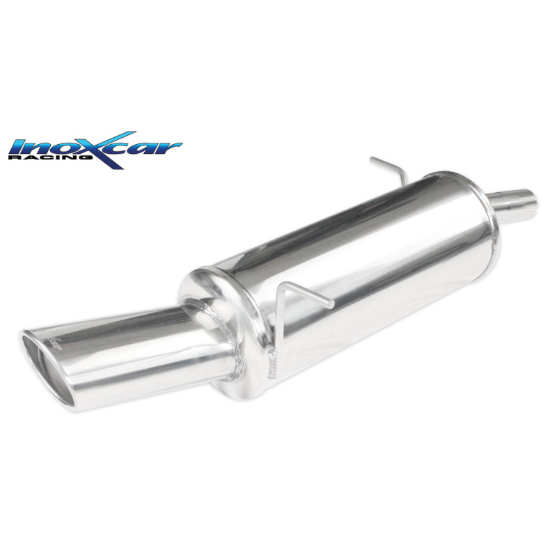 Posteriore con uscita singola ovale 120x80 mm FORD FIESTA 1.4 16V - 2008 96CV MK6 (Cod. I-FOFI.20.12