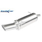 Posteriore con uscita singola ovale 120x80 mm FORD FIESTA 1.4 16V - 2008 96CV MK6 (Cod. I-FOFI.20.12
