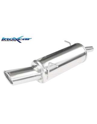 Posteriore con uscita singola ovale 120x80 mm FORD FIESTA 1.2 16V - 2008 82CV MK6 (Cod. I-FOFI.21.12